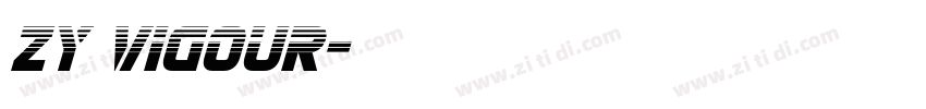 ZY Vigour字体转换